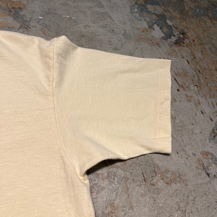 古着 USA製 90's ヘインズClaude Monet クロード・モネ/ヴィンテージ シングルステッチ Tシャツ/サイズL