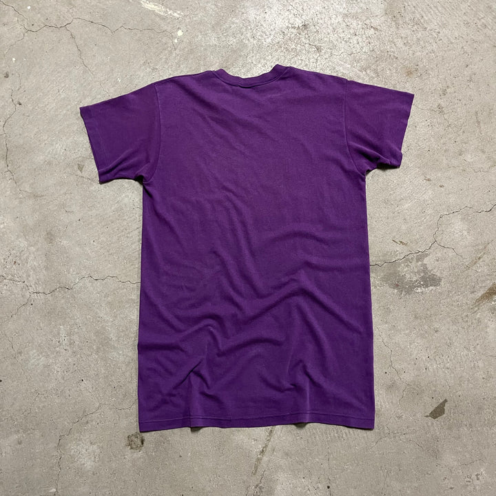 古着 USA製 LAKERS/ロサンゼルス・レイカーズ/NBA/ヴィンテージ シングルステッチ プリントTシャツ/サイズM
