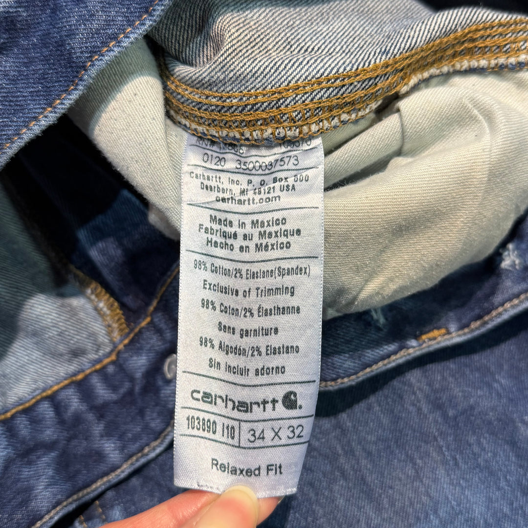 古着 Carhartt/ カーハート/ ダブルニーデニムペインターパンツ/ 実寸サイズ30×29
