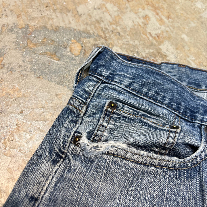 旧衣Levi's/李维斯/Denim Pants/牛仔短裤/569/实际尺寸37×30