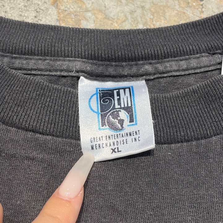 중고 의류 94의 미국 미국 / John Mellencamp / Dance Naked / 13th Studio 앨범 / 싱글 스티치 빈티지 밴드 티셔츠 / 크기 XL에 해당합니다.