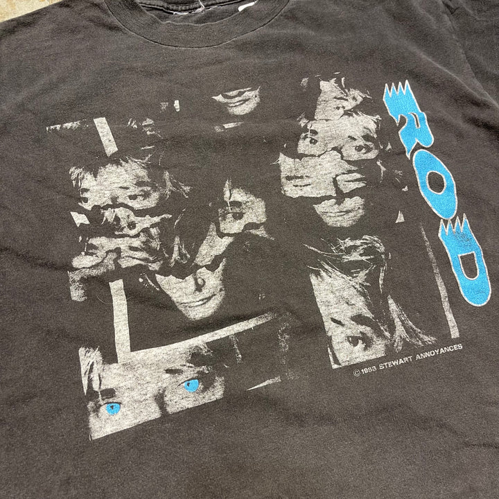 #4847 古着 83's ロッド・スチュワート/ツアー/バンドTシャツ/ヴィンテージ/シングルステッチ/サイズXL相当