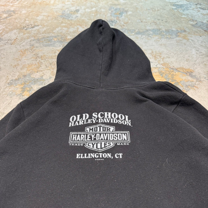 중고 의류 Harley-Davidson/Harley Davidson/Sweat Pullover Hoodie/Errington, Connecticut/Size L