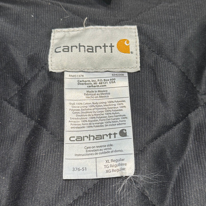 古着 carhartt/ カーハート/ アクティブジャケット/ 裏地キルティング/サイズXL