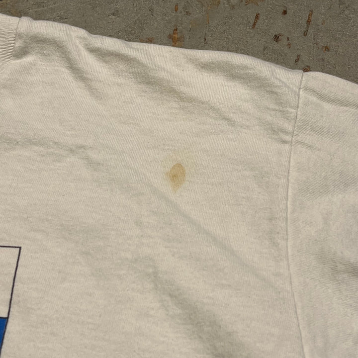 중고 의류 90 년대 미국 만든 스크린 스타 / 크루즈 캄포 맥주 / 오 신! 나는이 맥주를 정말 좋아한다! / 빈티지 단일 스티치 인쇄 티셔츠 / 크기 l