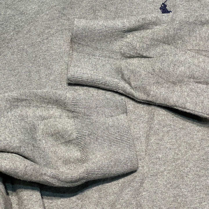 #3687古着/ラルフローレン/POLObyRalphLauren/コットンニット/Cottonknit/Vネック/サイズXXL