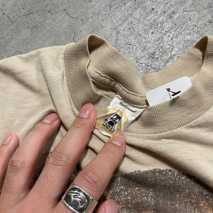 古着 USAVINTAGE アリゾナ・ソノラ 砂漠博物館 シングルステッチ Tシャツ サイズL