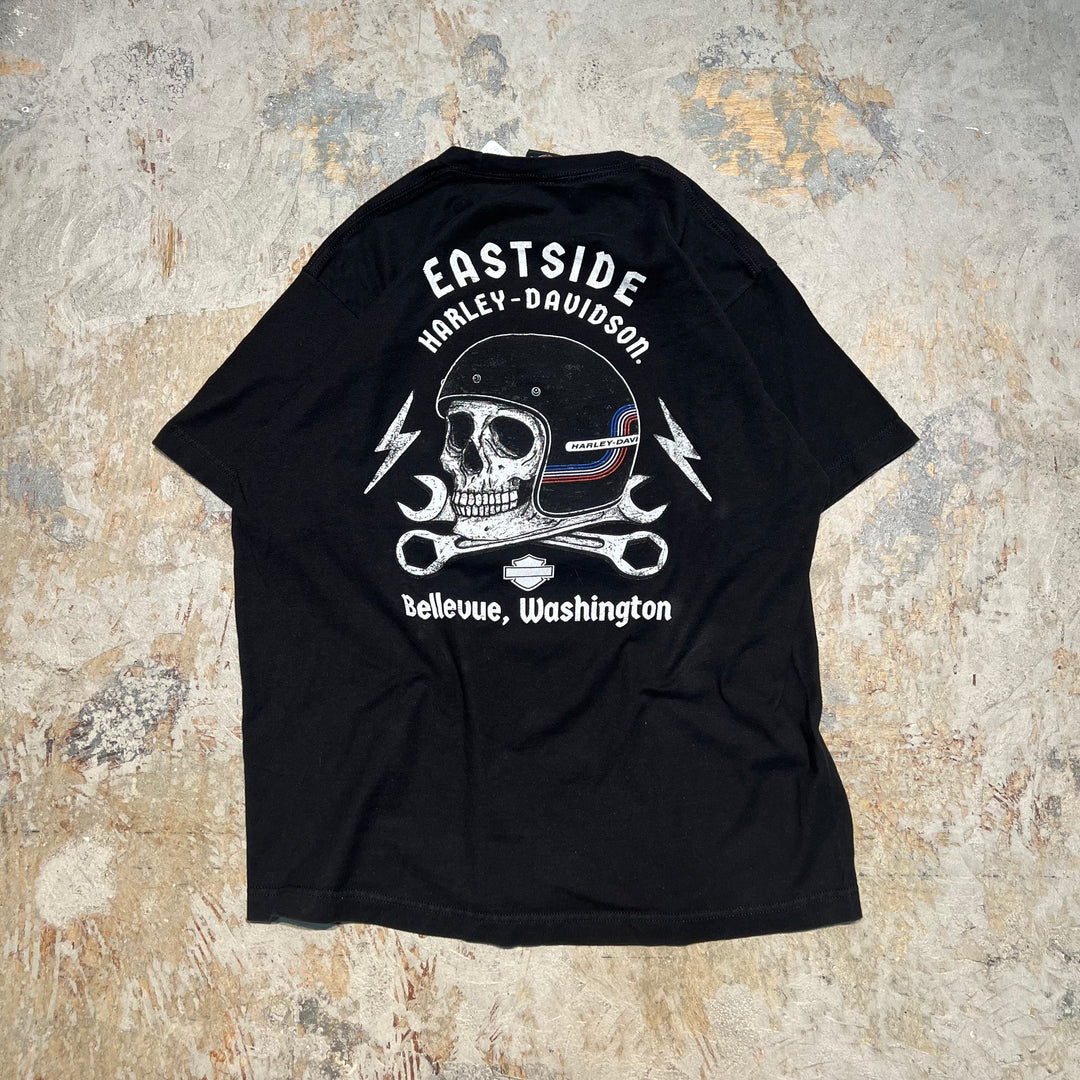 Used clothing Harley-Davidson / Harley Davidson / Bellevue Eastside Store, Washington / Printed T-shirt / Size L