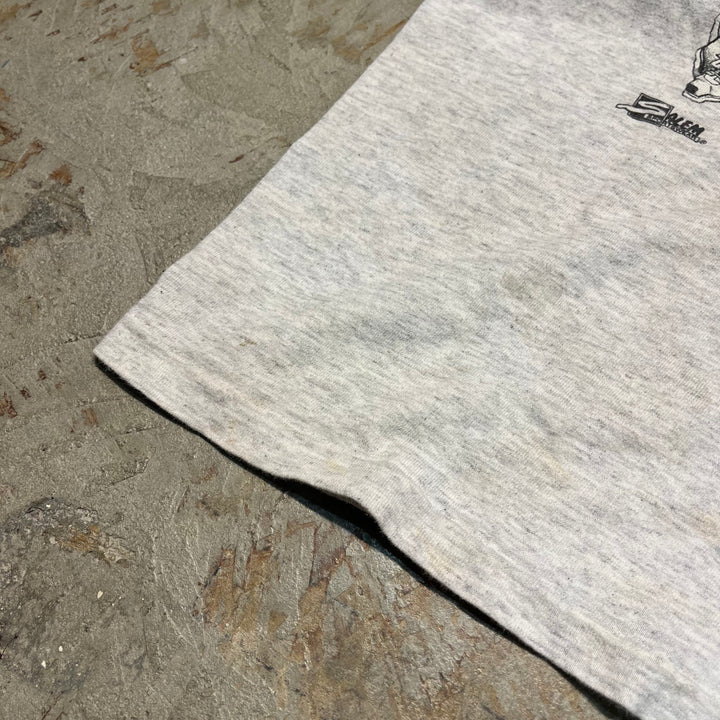 古着 USA製 90's セーラムスポーツウェア/NBA/シアトル・スーパーソニックス/ヴィンテージ シングルステッチ Tシャツ/サイズL相当