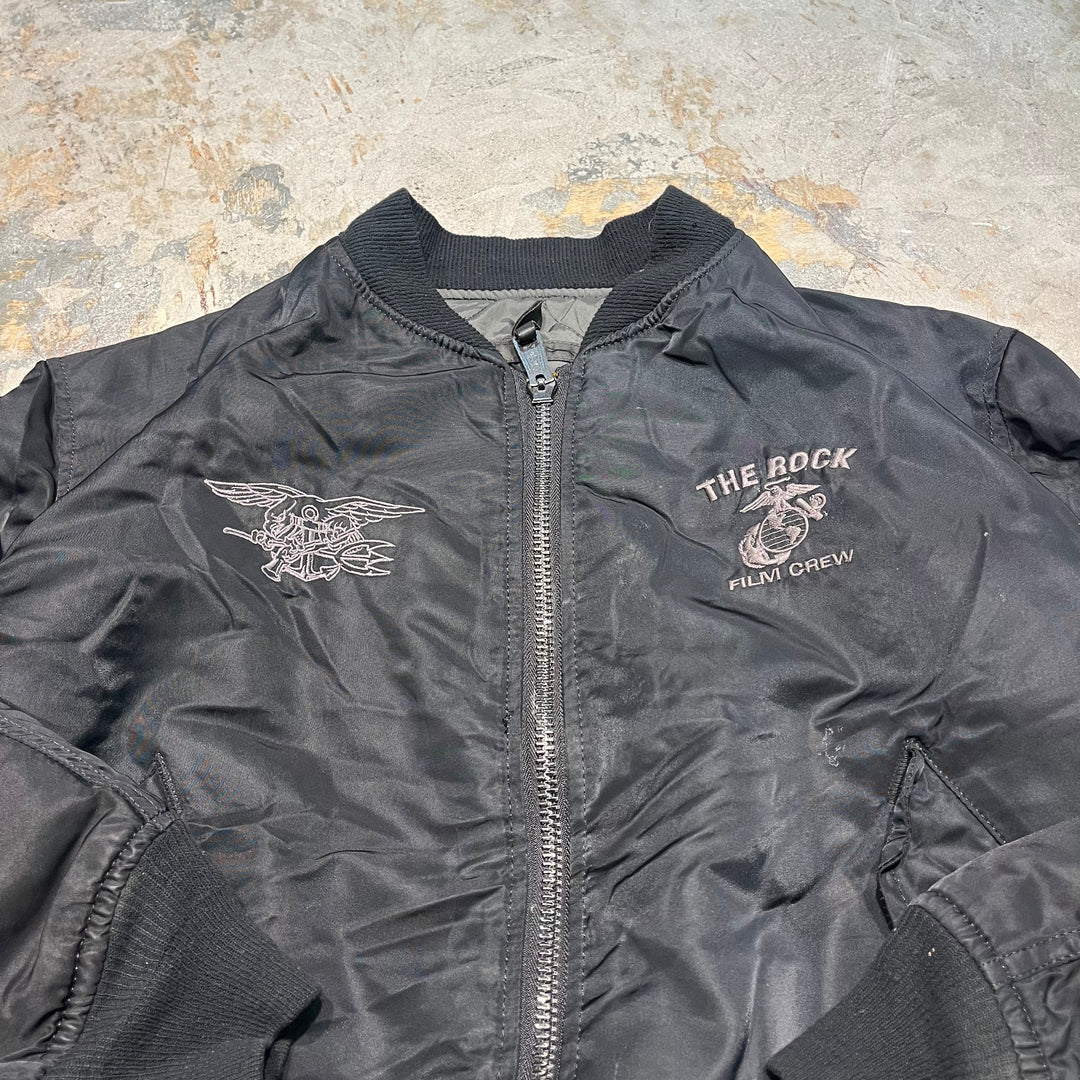 Second-hand clothing The Rock FILM CREW/Bomber Jacket/Size M equivalent
