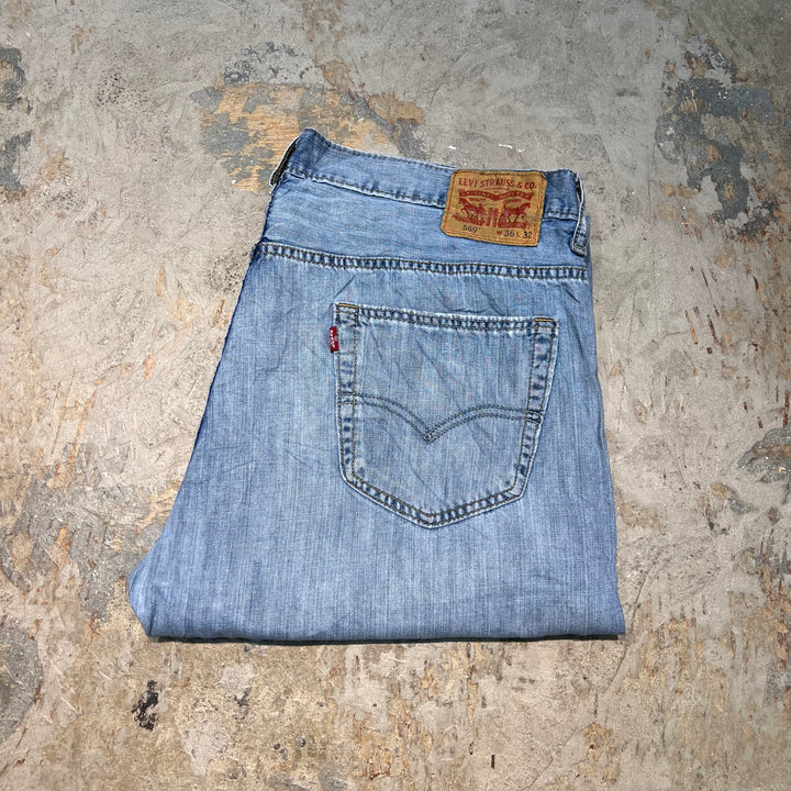 旧衣Levi's/李维斯/Denim Pants/牛仔短裤/569/实际尺寸36×30