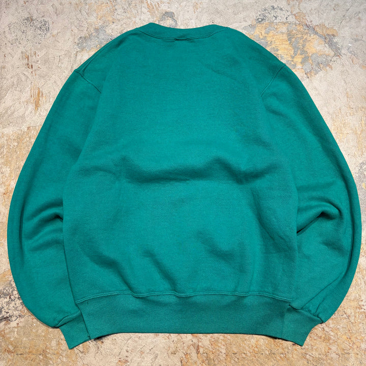 미국 80 년대 ~ Russell Athletic/ Russell Athletic/ Blank Crew Neck Sweatshirt/ Plain/ Front V Gusset/ Size S에서 만든 의류