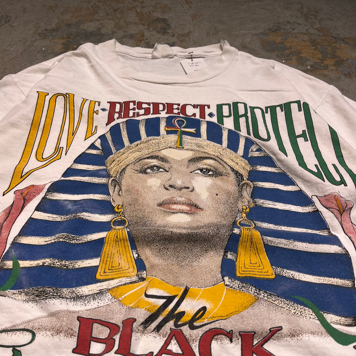 #4531 古着 unknow/short sleeve print t-shirt Tee/半袖プリントTシャツ/シングルステッチ/アップルプリント/サイズ2XL相当