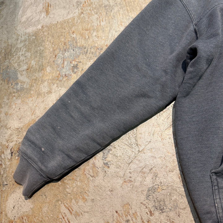古着 carhartt/カーハート/ハーフジップスウェット/裏地メッシュ/サイズL相当