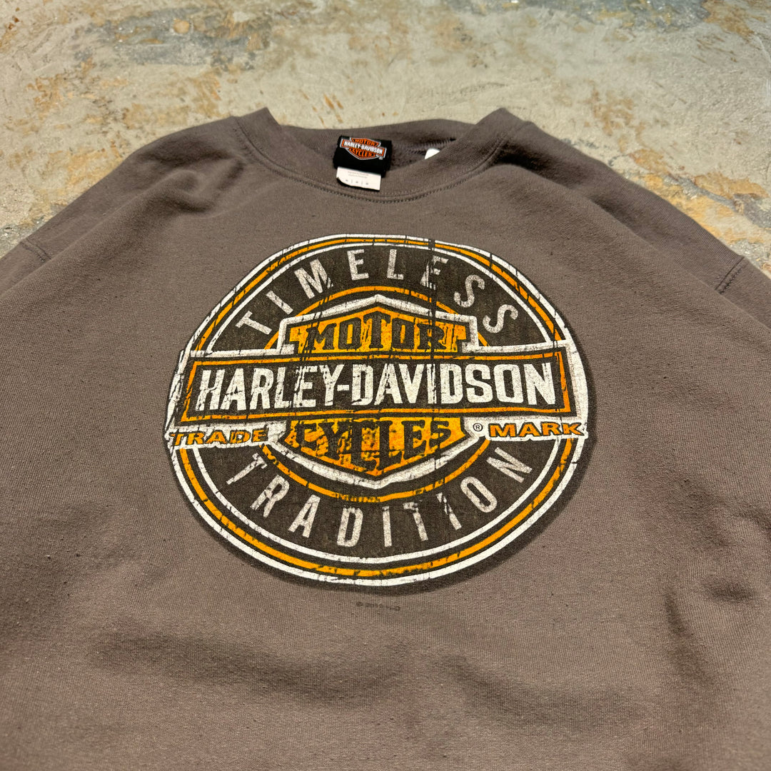 Used clothing HARLEY-DAVIDSON/ Harley Davidson/ Crew neck sweatshirt/Size M