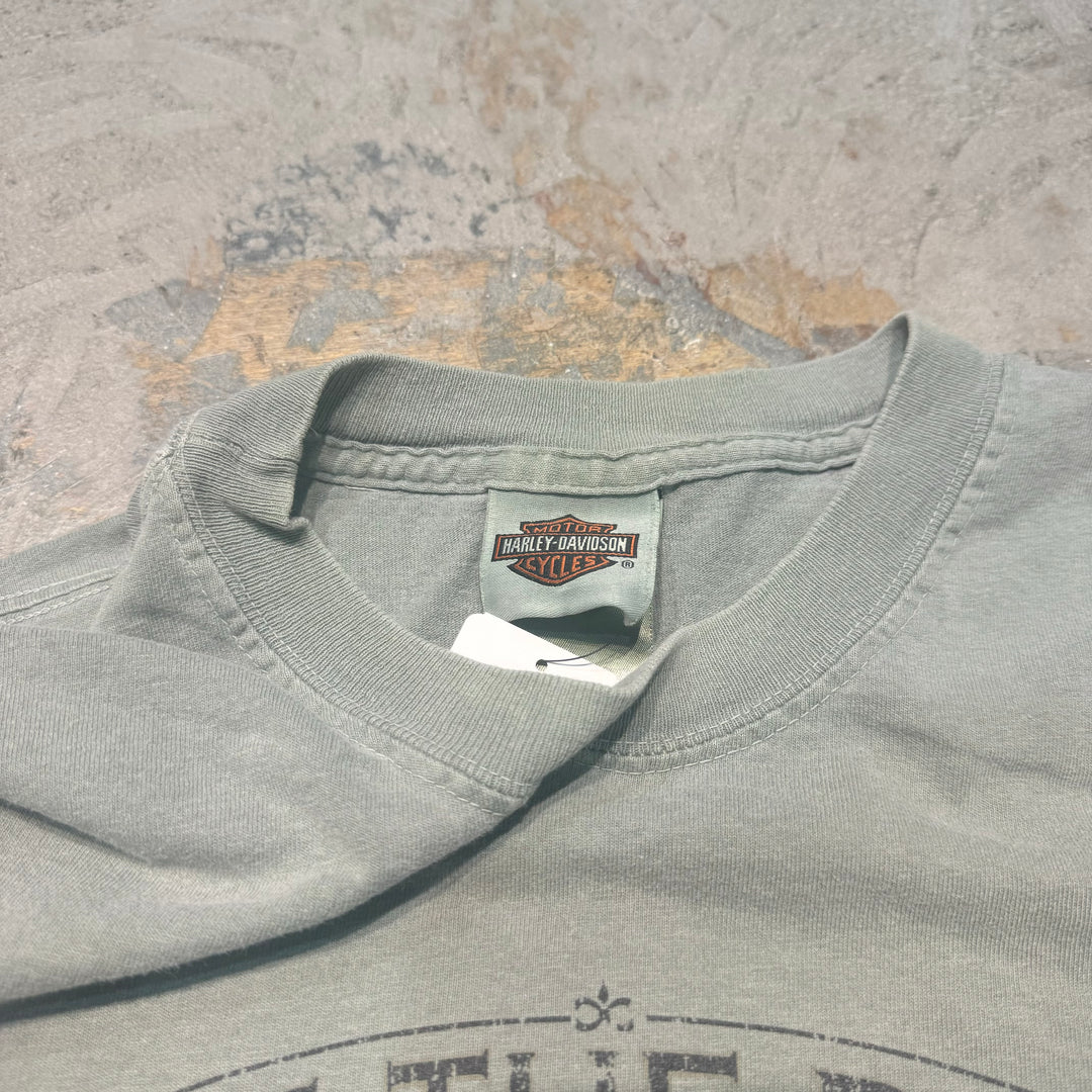 Used clothing Made in USA Harley-Davidson/Harley-Davidson/Printed T-shirt/Size L
