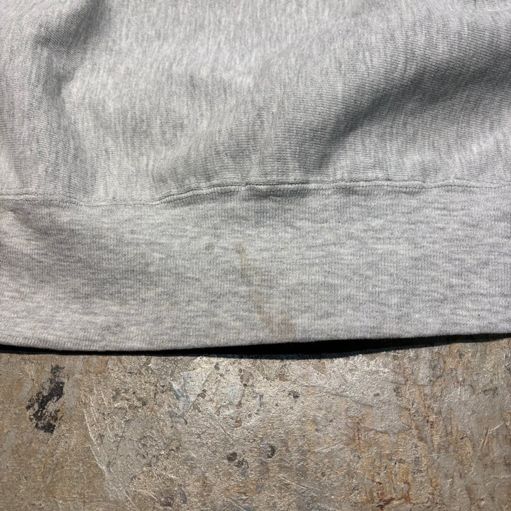 미국 80 년대 챔피언/챔피언/리버스 직조/승무원 넥 스웨트 셔츠/워밍업/트리코 태그/미시간 주립 대학/대학 인쇄/크기 L에서 만든 중고 의류