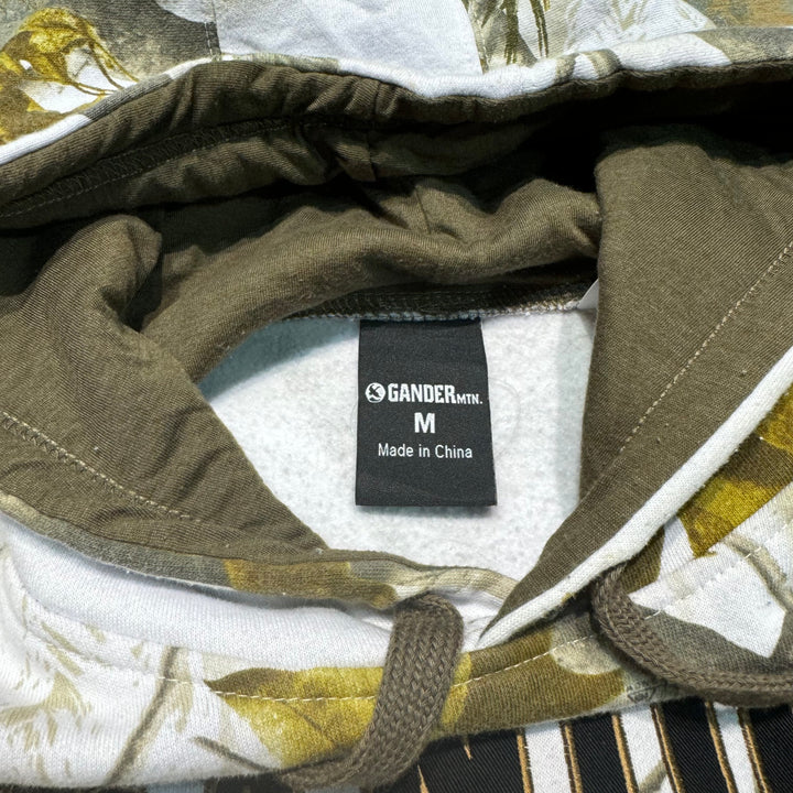 二手衣服GANDERMTN/ gunder mountain /Real Tree Pattern Pull Over Parker /真实树图案套衫连帽衫/尺寸M