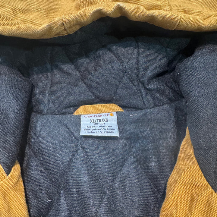 古着 carhartt/ カーハート/ アクティブジャケット/ 裏地キルティング/ サイズXL