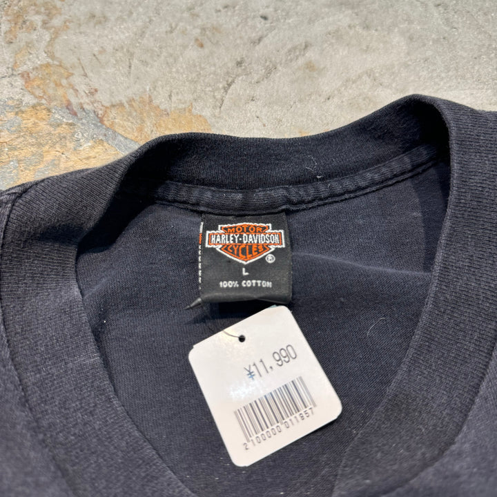 古着 USA製 Harley-Davidson/ハーレーダビッドソン/ プリントTシャツ/ サイズL