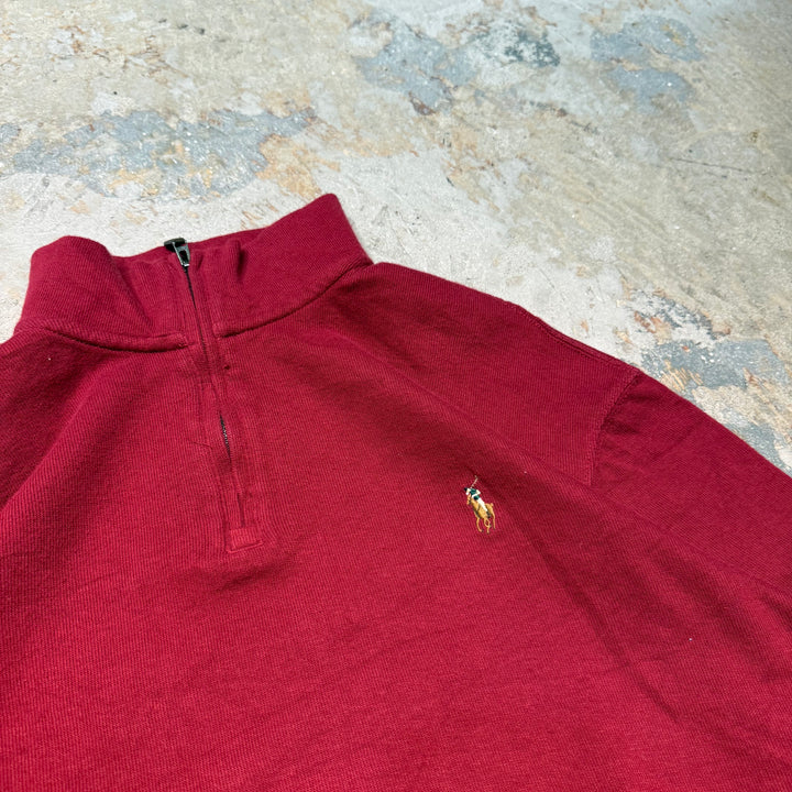 Ralph Lauren/ Polo Ralph Lauren/ Half Zip Knit Sweater/ Size L의 의류 폴로