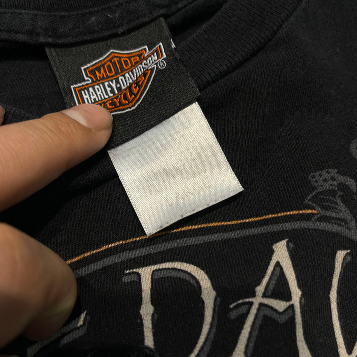 古着 USA製 Harley-Davidson/ハーレーダビッドソン/ プリントTシャツ/ サイズL