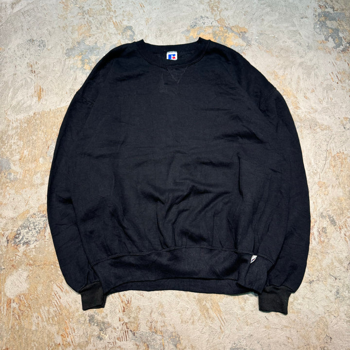 旧衣服USA制80's~ RUSSELLATHLETIC/ RUSSELLATHLETIC/ brunkrunexwet /素色/尺寸XXL