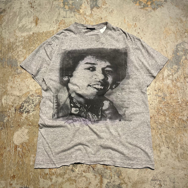 古着 ジミ・ヘンドリックス/ギタリスト/歌手/ロック/プリントTシャツ/サイズM相当