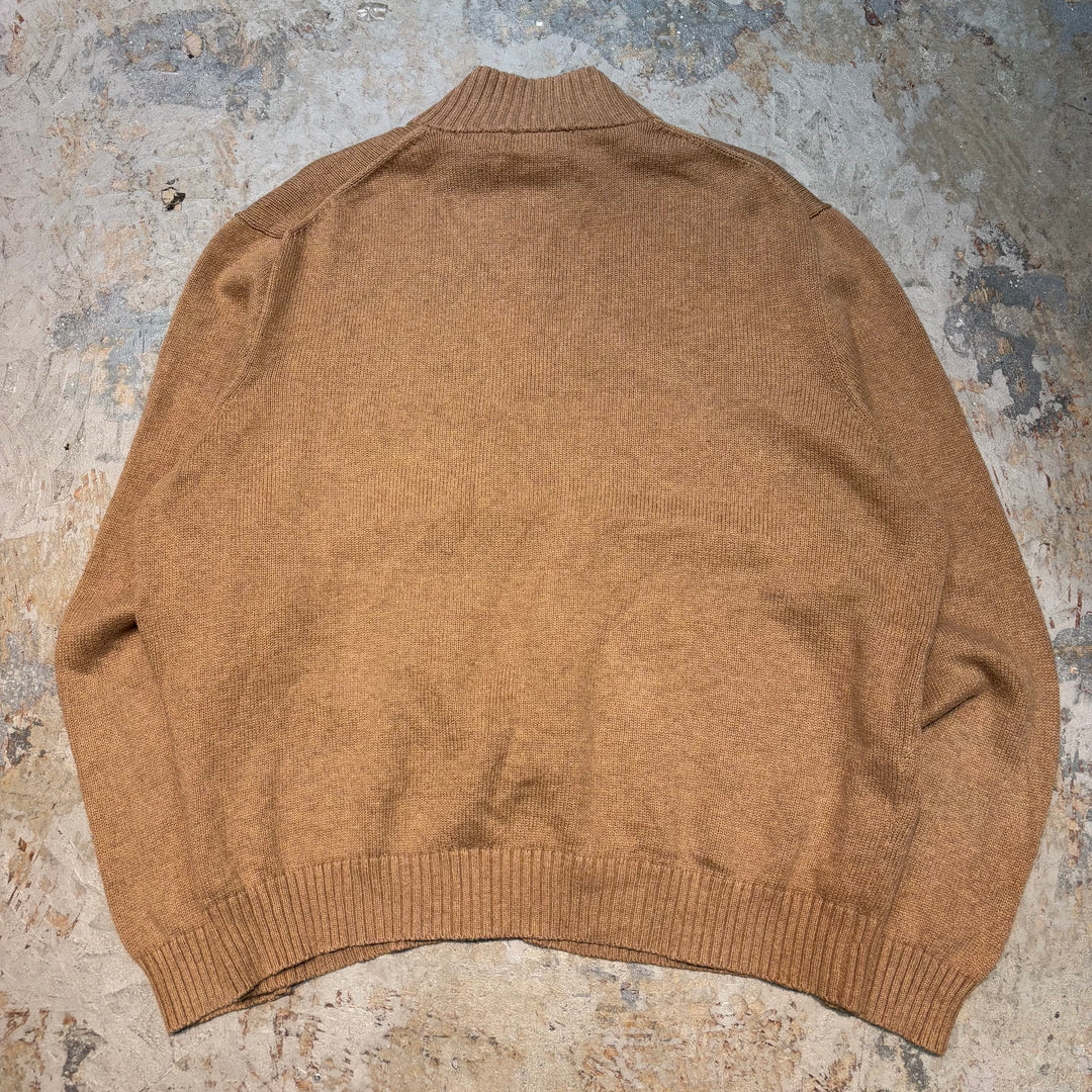 古着 POLO by Ralph Lauren/ ポロラルフローレン/ ハーフジップニットセーター/ サイズXXL