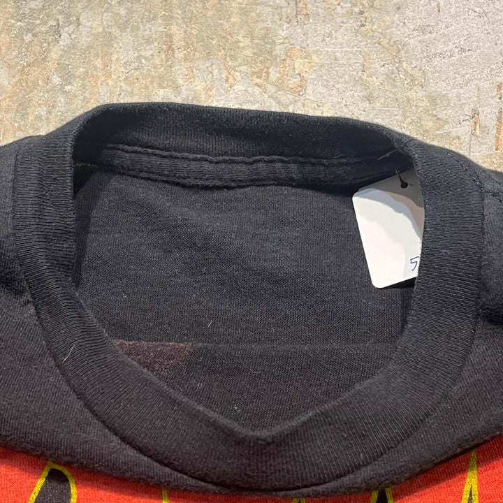 중고 의류 Bowie/1972 월드 투어/빈티지 싱글 스티치 인쇄 티셔츠/크기 M-L에 해당합니다.