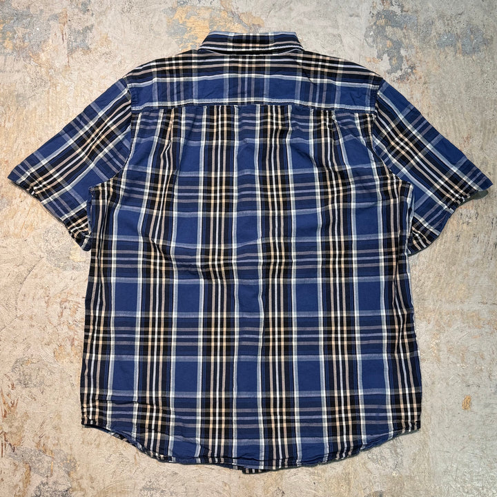 古着 carhartt/カーハート/ ボタンダウン半袖シャツ/ チェック柄/ サイズL