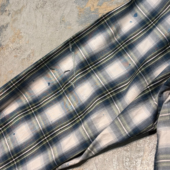 Used clothing carhartt/Carhartt/Button-down long sleeve shirt/Checked pattern/Size 2XL