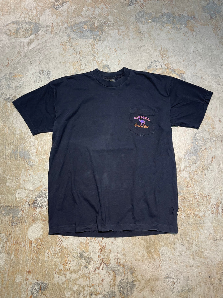 #MA152 古着 USA製 94's CAMEL/キャメル / たばこ / ヴィンテージ シングルステッチ プリントTシャツ/サイズXL