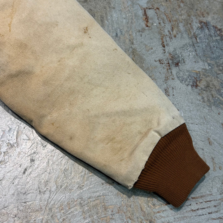 古着 Carhartt/ カーハート/ サンタフェジャケット/ ダック地/ 裏地キルティング/ 襟コーデュロイ/ サイズM