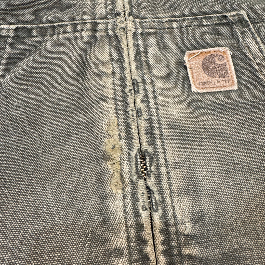 古着 Carhartt/ カーハート/ ダックベスト/ ダック地/ 裏地キルティング/ サイズL