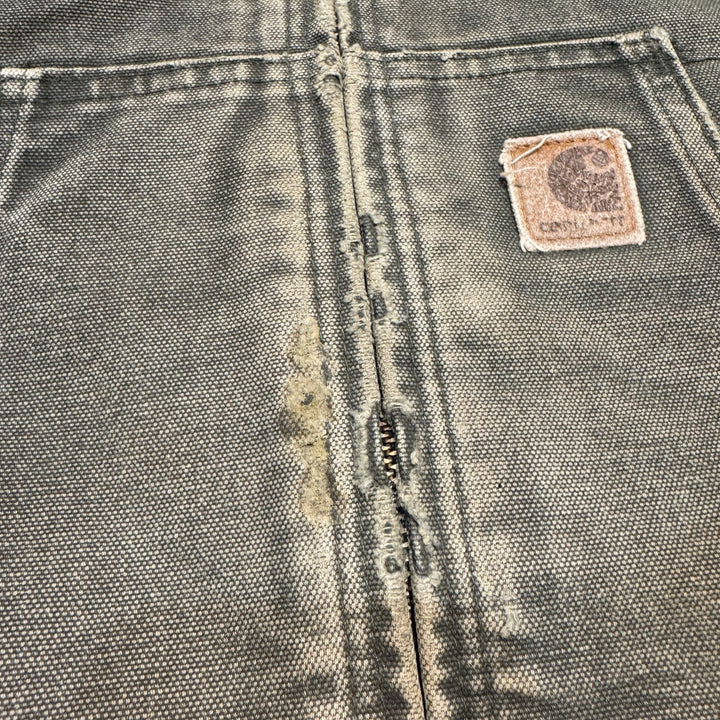 古着 Carhartt/ カーハート/ ダックベスト/ ダック地/ 裏地キルティング/ サイズL