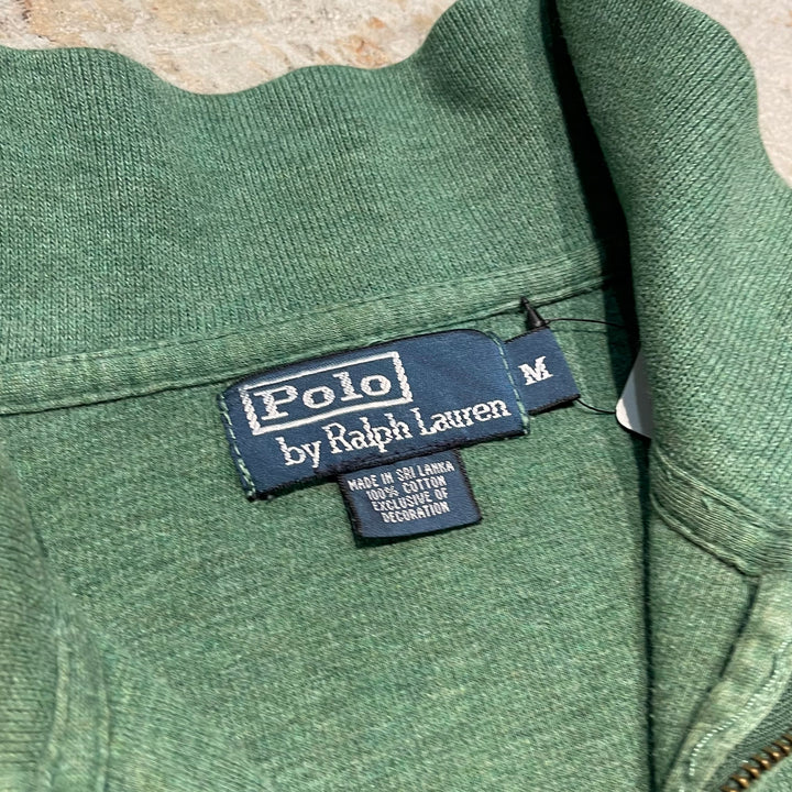 #3865 古着 POLO by Ralph Lauren/ポロバイラルフローレン/Half zip knit Sweater /ハーフジップニットセーター/ サイズM