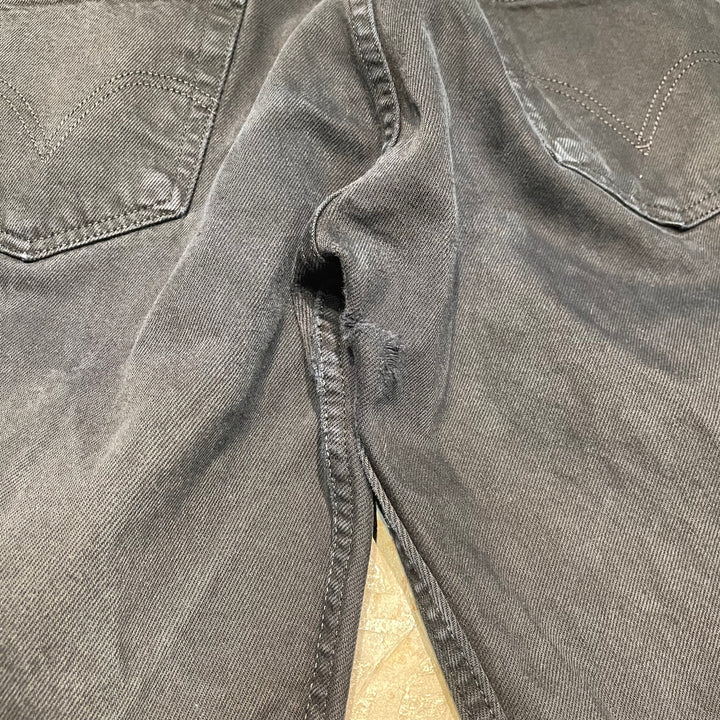 #4770 Used clothing LEVI'S/Levi's/501/Black denim pants/Black denim pants/Made in Türkiye/Size 34 x 34