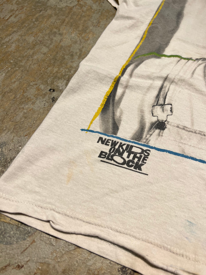 #MA147 古着 99's ニュー・キッズ・オン・ザ・ブロック / ジョーダン・ナイト /  ヴィンテージ シングルステッチ プリントTシャツ/サイズM相当