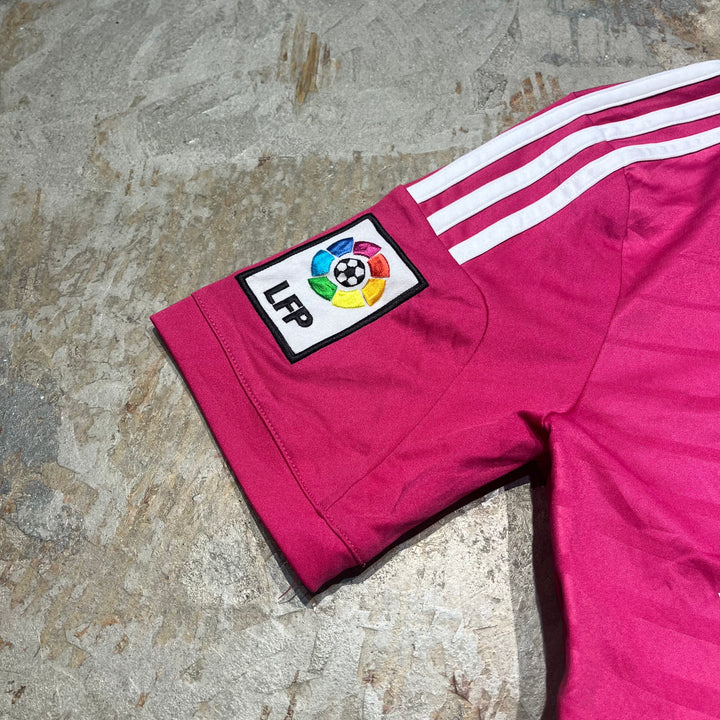 #4441 古着 Real Madrid/レアルマドリード/adidas/アディダス/Football/フットボール Tee/サンティアゴ・ベルナベウ/RONALDO/サイズL