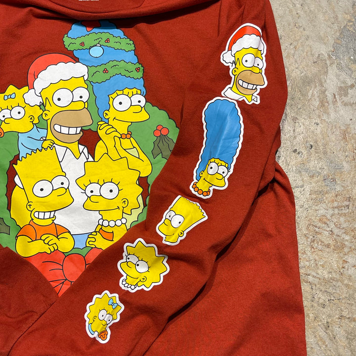 古着 USAVINTAGE/ THE SIMPSONS/ザ・シンプソンズ / キャラクターロングTシャツ / サイズL