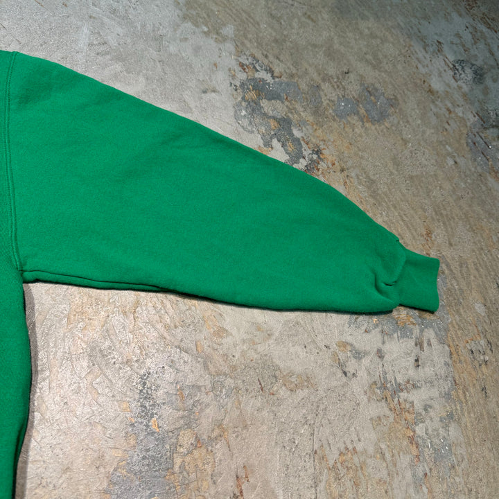 Used clothing Made in USA 80's~ RUSSELLATHLETIC/Russell Athletic/Crew neck blank wet/Plain/Size L