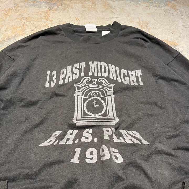 古着 90's~ フルーツオブザルーム/13 PAST MIDNIGHT/ビリー・スト・ジョン/小説/ヴィンテージ シングルステッチ ロングTシャツ/サイズXL相当