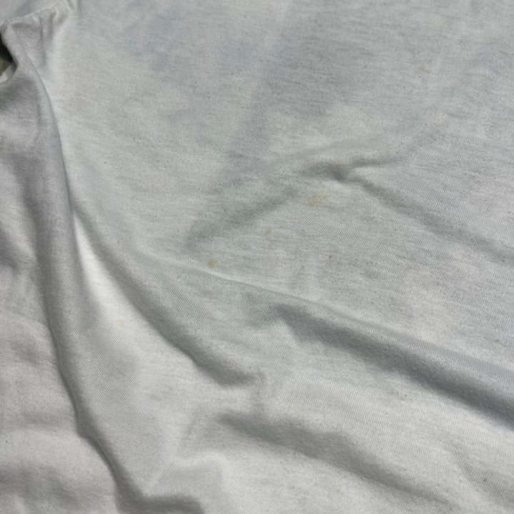 빈티지 뉴스 주간/올리가 힐/빈티지 싱글 스티치 프린트 티셔츠/크기 L 등반