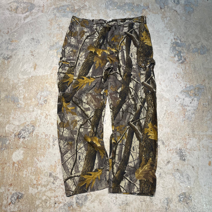 #4649 Used clothing 90's Woolrich/Realtree camouflage cargo pants/Realtree camouflage cargo pants/Size 40 (equivalent to XL)