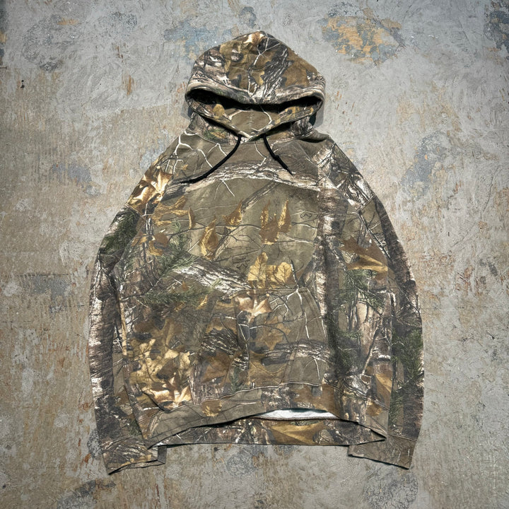 빈티지 RealTree/Real Tree Pattern/풀오버 까마귀/크기 l
