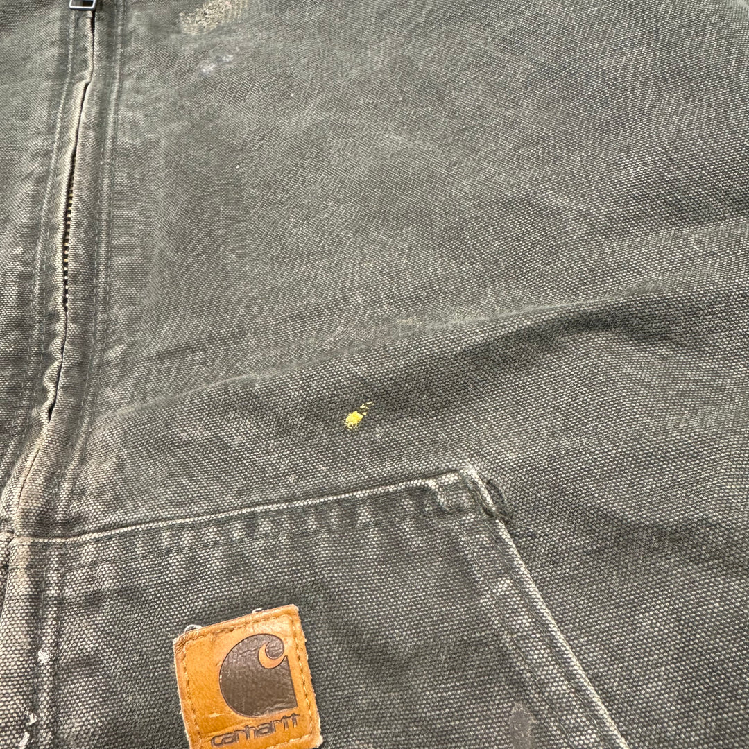 古着 carhartt/ カーハート/ アクティブジャケット/ 裏地キルティング/ サイズXL