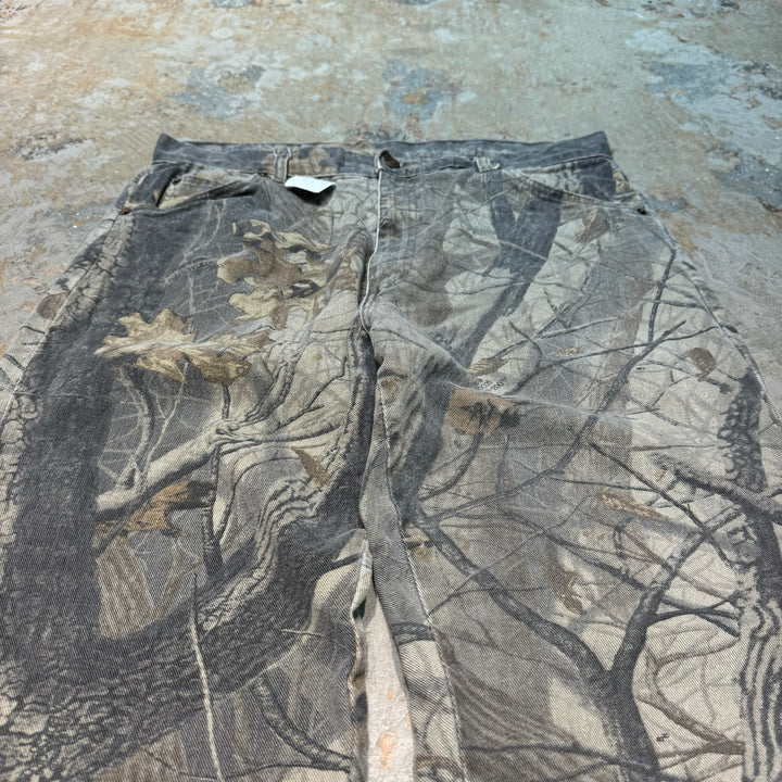 二手服裝Duxbak/ Ducksback/ Real Tree Camo褲子/尺寸W36 x L34