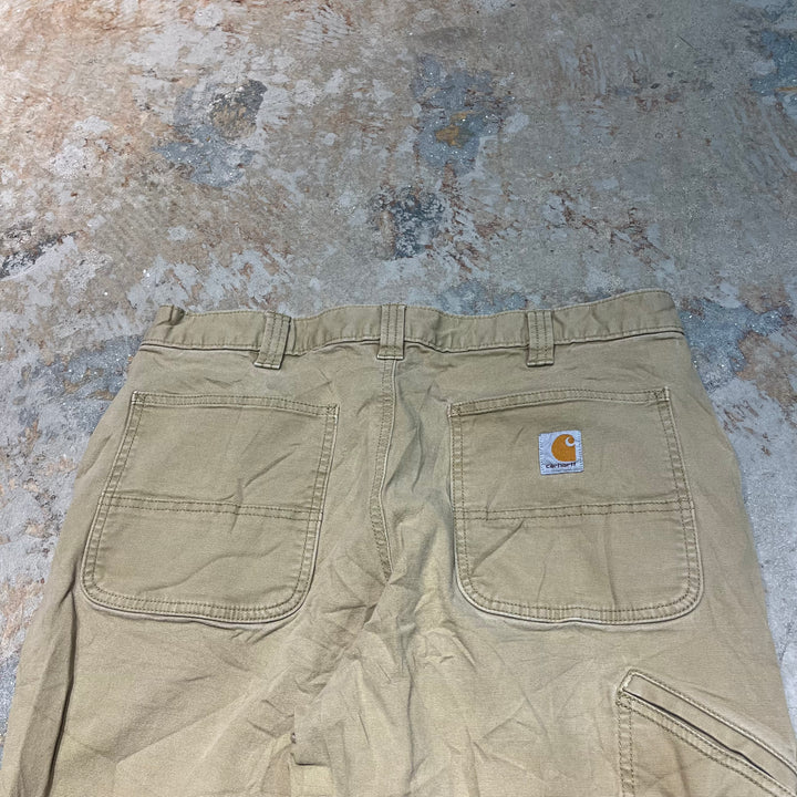 #4222 古着 Carhartt/カーハート/ Duck Painter Pants/ダック地 ペインターパンツ / ワークパンツ/ RELAXED FIT/サイズ36×34