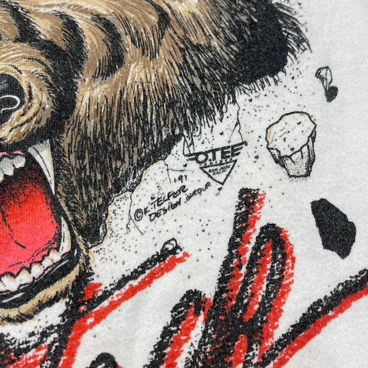 古着 90's~ USAVINTAGE / ダグ・ウフルガング(レースドライバー) / 1991年 #49 / サウスダコタ州 スーフォールズ/ ヴィンテージ シングルステッチ プリントTシャツ / サイズM相当